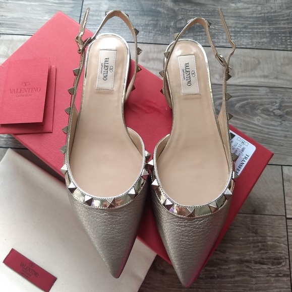 Valentino Garavani Shoes - NIB Valentino Garavani sling flats sz 7